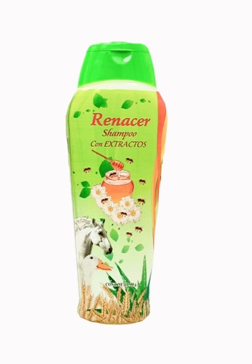 [4SH002] Shampoo renacer x500ml extrato natural