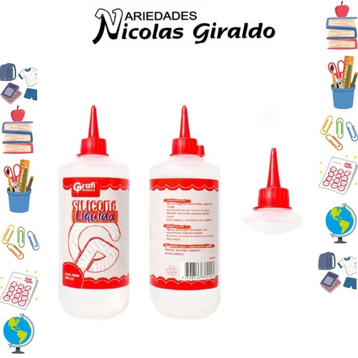 [GR279] Silicona liquida x500ml graficolors