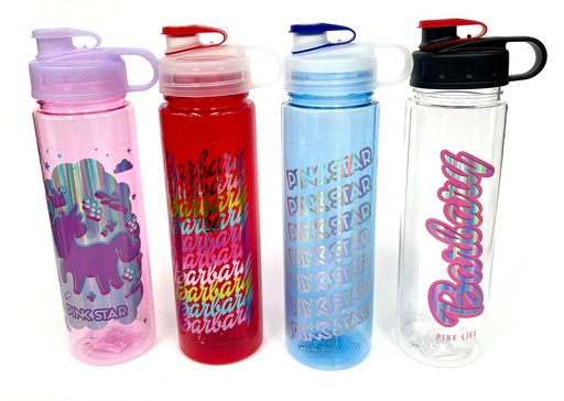 [FT16] Termo pink liso con etiqueta 700ml