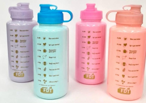 [FT31] Termo pink liso pastel 1200ml 