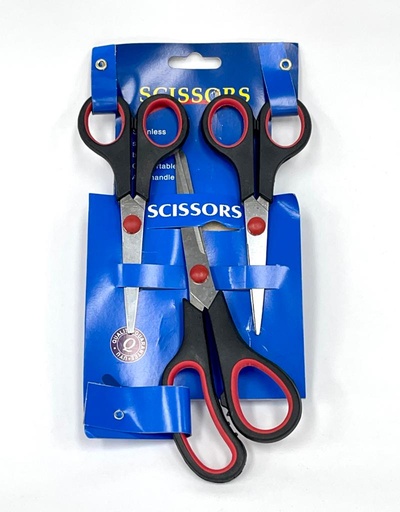 [JP724] (AK11101)Tijera scissors carton azul x3 