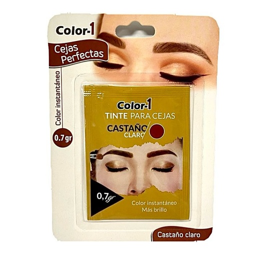 [PT0000767] Tinte cejas castaño claro color uno