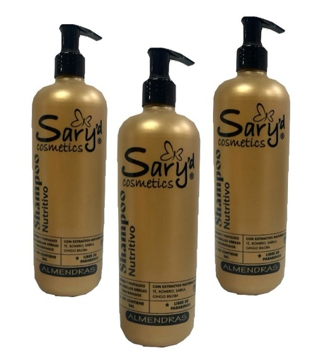 [SY54889] shampoo nutritivo saryd x500 ml dorado