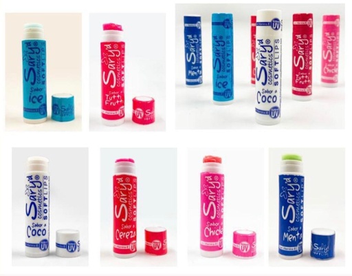[DCN-650] Chapstick saryd softlips PQT X6 (unid $2600)