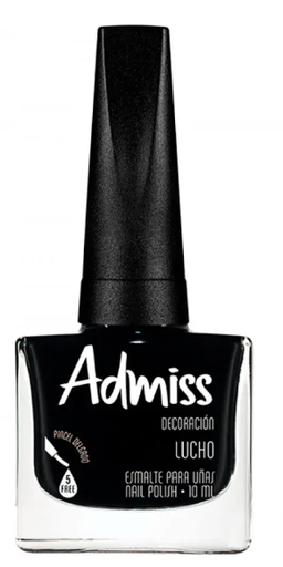[310249] Esmalte admiss 10ml lucho decora (negro decor)