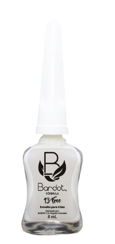 [11401 AL 11856] Esmalte bardot blanco tiza brocha