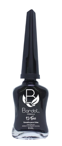 [11401 AL 11856] Esmalte bardot negro brocha
