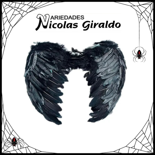 [YN-656] @Alas halloween angel pequeña