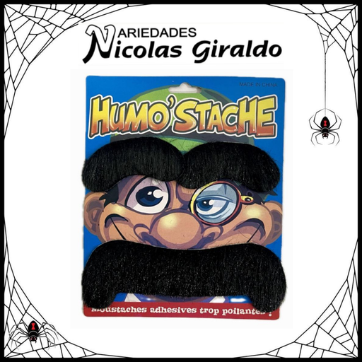 [YN-1405] @Bigote halloween con cejas