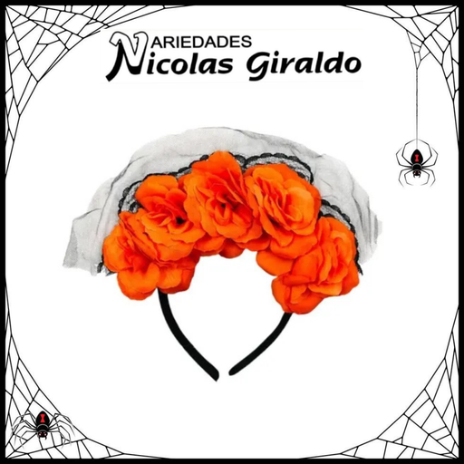 [DK151] @Diadema halloween catrina flores