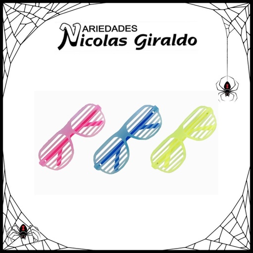 [YJ119] @Gafa halloween neon rallas pqt x12