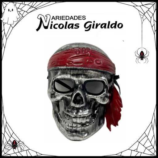 [MSC-60] @Mascara halloween calavera pirata