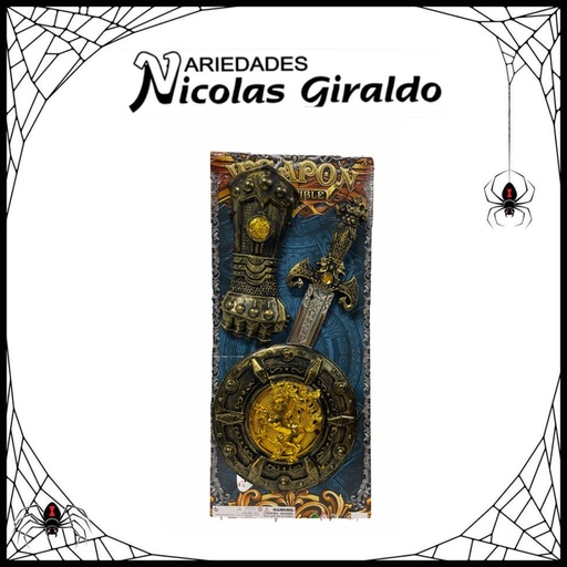 [DK592] @Set halloween de gladiador