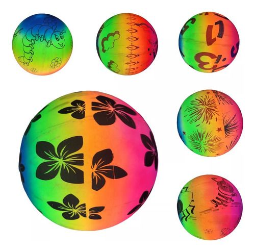 [PT14726] Balon color arcoiris pequeño 