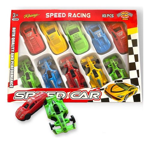 [SE2110] Carro coleccion X10 plastico