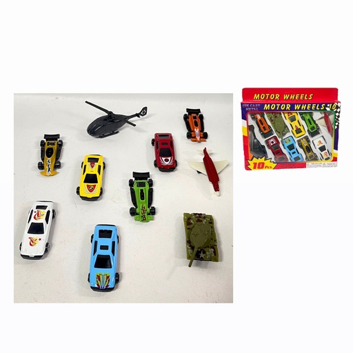 [92753-10PS] @Carro coleccion metal x10