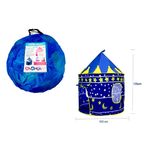 [SLT1670] (KL9999)@Castillo infantil azul