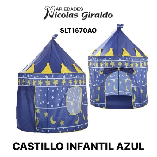 [SLT1670] @Castillo infantil azul