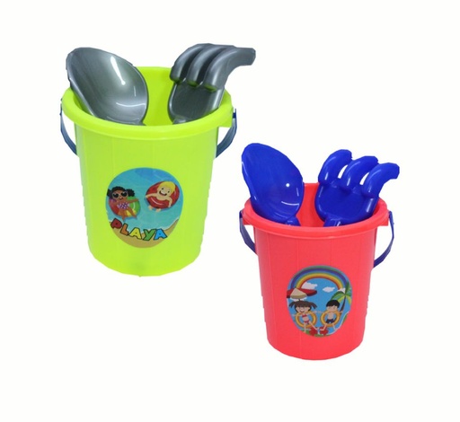 [100263] Balde playero redondo grande proyecciones
