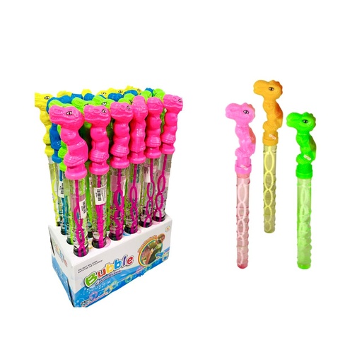 [MG20840] Burbujero largo dinosaurio caja x24