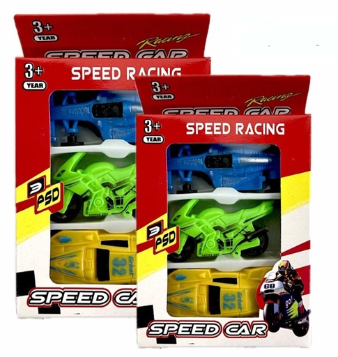 [PT15439] Carro coleccion plastico x3 se2129