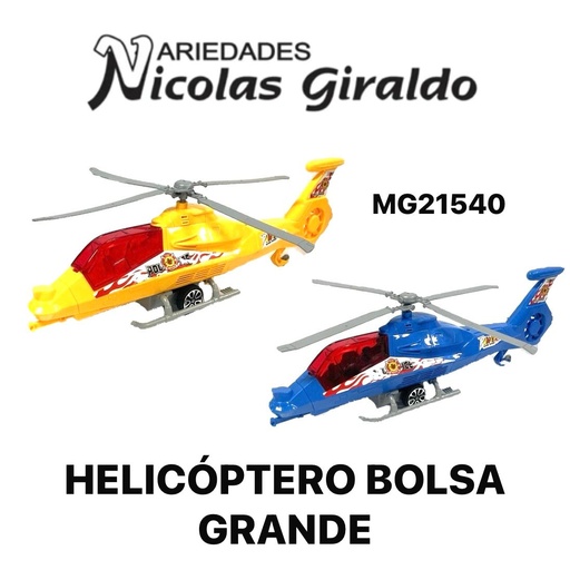 [MG21540] Helicoptero bolsa grande