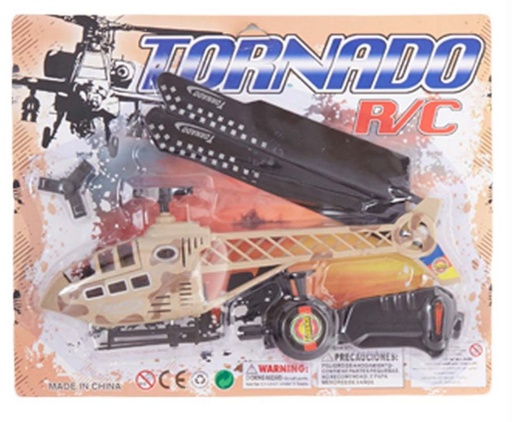 [SE2085] Helicoptero carton grande con lanzador