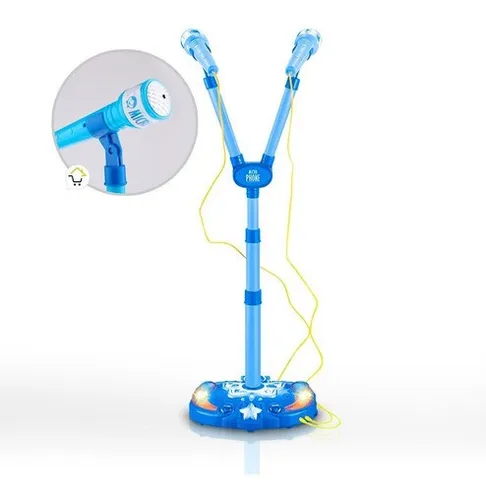 [MG27034] Microfono karaoke caja azul