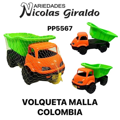 [PP5567] Volqueta malla colombia 