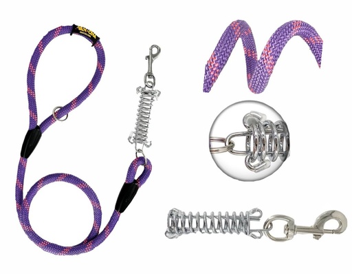 [BMR-362] Collar mascota grande mosqueton antijalada