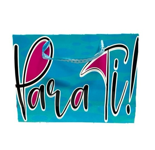 [142052] Bolsa regalo cariñito polikraft horizontal mediana