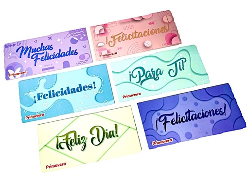 [818-513] Lluvia sobre primavera color pastel x12