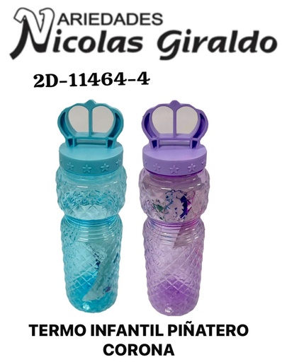 [2D-11464-4] Termo infantil piñatero corona 