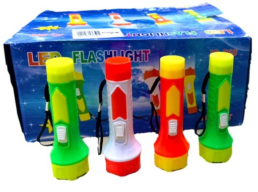 [DK-2456] @Llavero linterna neon mediana caja x48