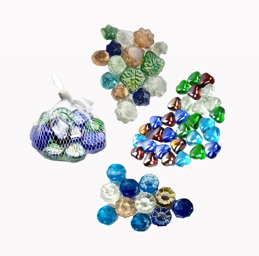 [PTP1486] Gema decorativa forma surtidas x16 