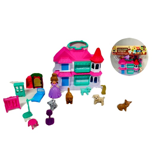 [CA3951] Set infantil de villa  