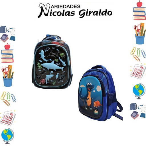 [CRR286] @Morral infantil niño alto relieve pequeño fino