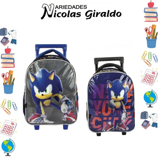[622-120-2267] Morral prim. ruedas grande sonic