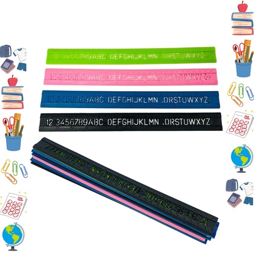 [IP022] Regla plastica sencilla 30 cm x12