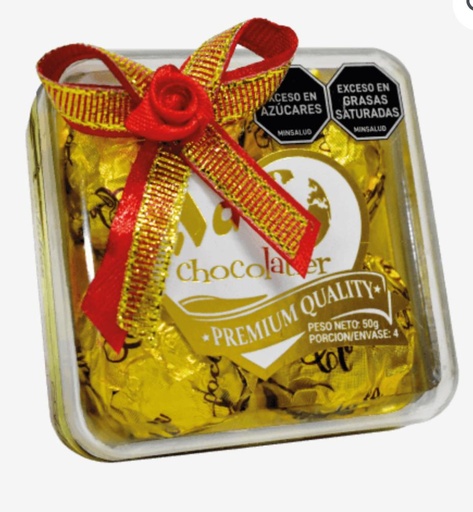 [E33-CH] Chocolate adro cuadrado x4