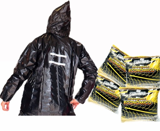 [BLUE-BIKER] Impermeable reflectivo talla S 