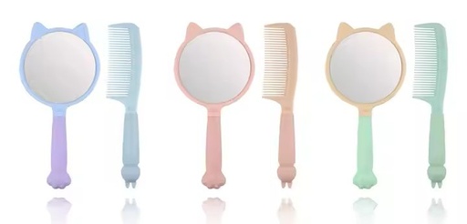 [PTP1315] Set cepillo mas espejo figuras 