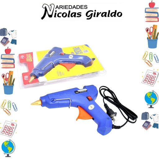 [ET503] Pistola silicona grande fina eterna 