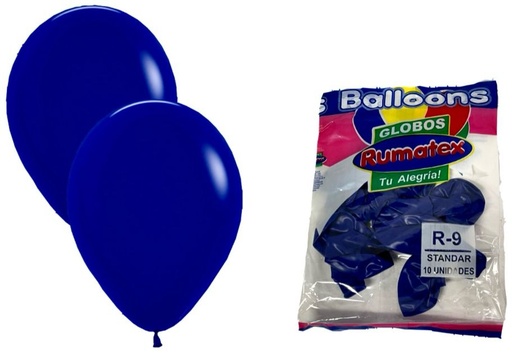 [848930] Bomba ballons r9x10 azul oscuro