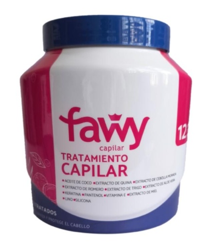 [4TR007] Tratamiento capilar fawy rosado x1000  