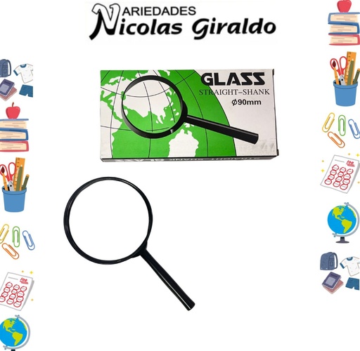 [PT15504] Lupa escolar 90 mm  