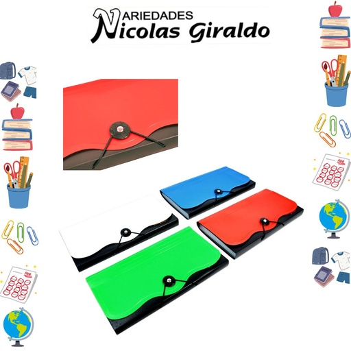 [ET347] Carpeta eterna archivador media carta 