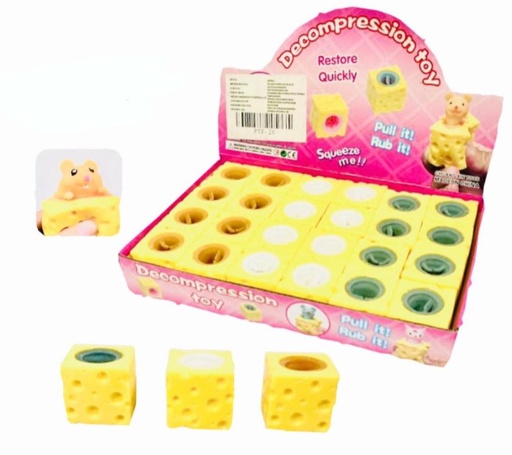 [PTF-20] Squizzy raton cubo queso mini