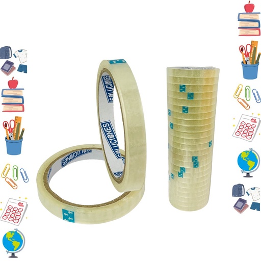 [03-0A1] Cinta manilla 12mm x40 mts soluciones 