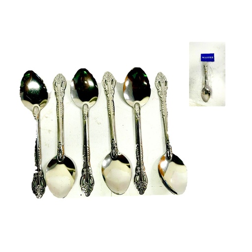 [TS1920-3] Cuchara metal sencilla x12  